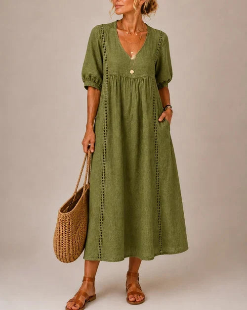 Vestido midi de verano para mujer – Sefi, foto 2