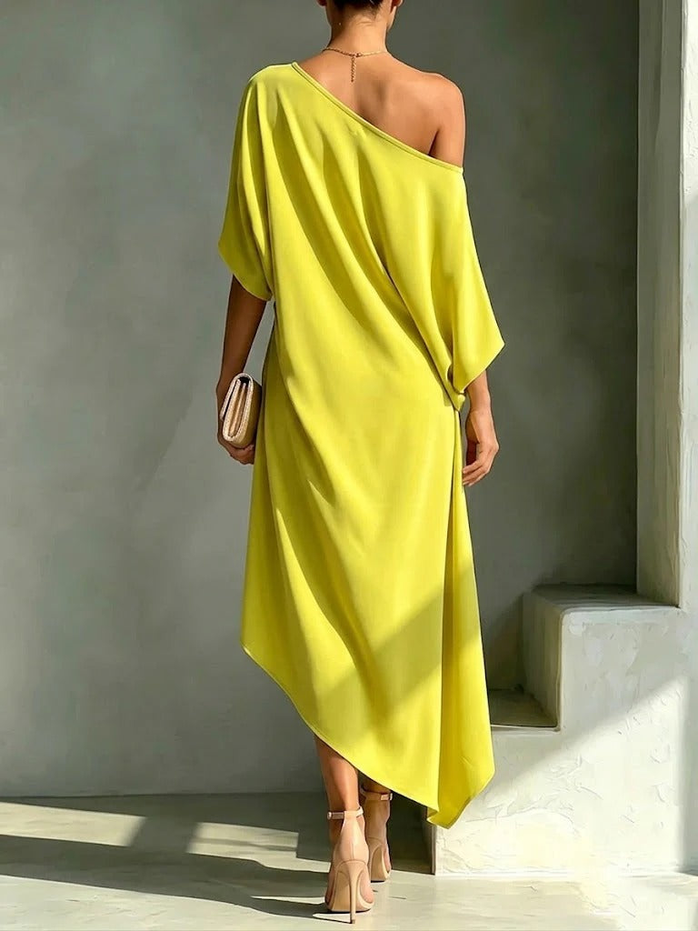 Camila | Vestido asimétrico