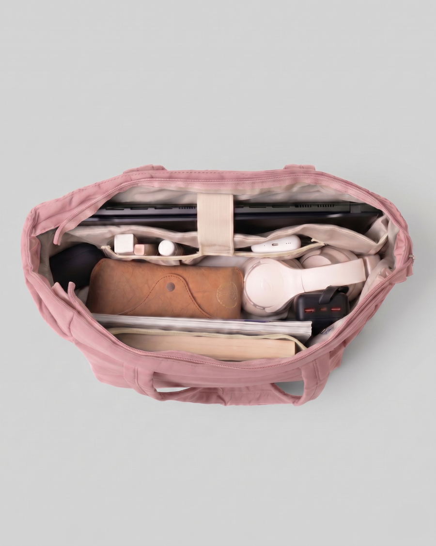 Isabel | Bolso acolchado ligero con bolsillo para portátil