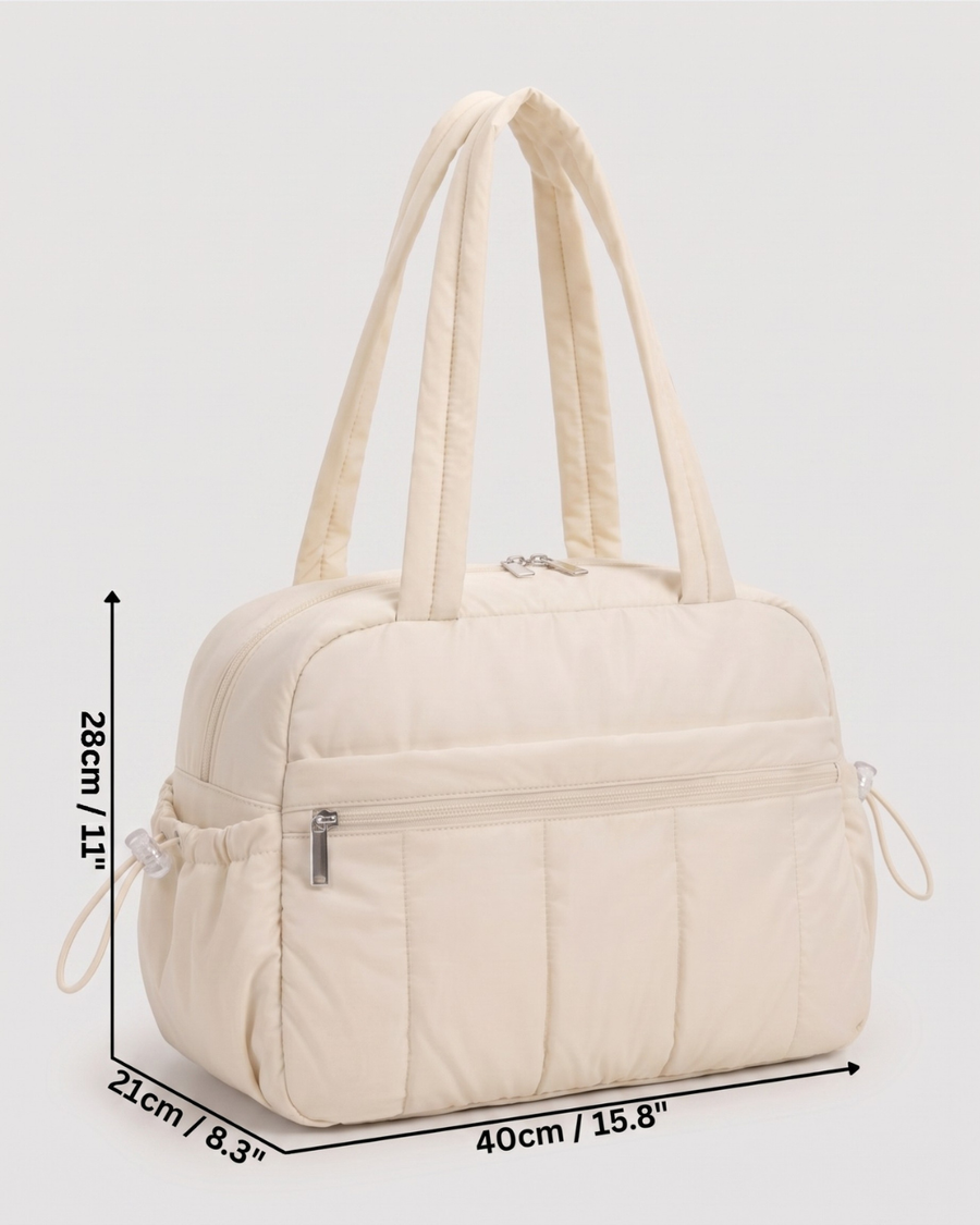 Beatriz | Bolso acolchado con bolsillo impermeable